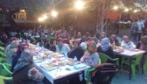 ORTACI KÖYÜNDE GELENEKSEL İFTAR YEMEĞİ