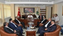 ODABAŞ BELEDİYE BAŞKANINI ZİYARET ETTİ