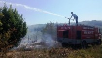 GÖKHASAN KÖYÜNDE 4 DÖNÜM ALAN YANDI