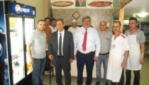ÇATUROĞLU VE  UYSAL’DAN ESNAF ZİYARETİ