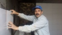 SU DEPOSUNUN İÇİ FAYANS İLE KAPLANIYOR