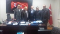 MİLLİ EĞİTİM MÜDÜRÜNÜ ZİYARET ETTİLER