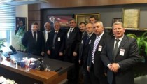 ALAPLI ZİRAAT ODASI ÇATUROĞLUNU ZİYARET ETTİ…