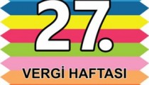 VERGİ HAFTASI ÇEŞİTLİ ETKİNLİKLERLE KUTLANACAK