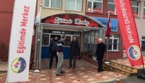 MERKEZ ORTAOKULUNDA YANGIN PANİĞİ