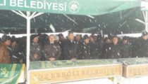 KAZADA ÖLENLER DEFİN EDİLDİ