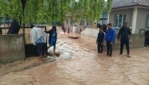 SARIKADI KÖYÜMDE SEL BASKINI YAŞANDI