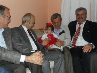 CANDAN; ŞEHİT KIZININ DOĞUM GÜNÜNE KATILDI