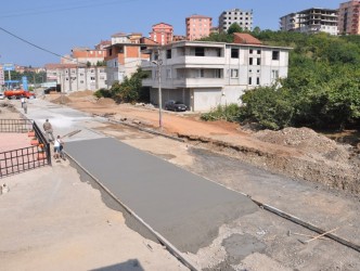 BETON YOL ÇALIŞMASI