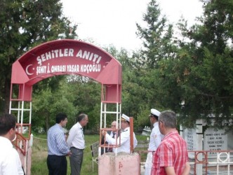 ŞEHİT MEZARINININ YANINA DEFNEDİLECEK