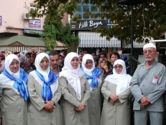 İLK HACI KAFİLESİ GÖZYAŞLARI ARASINDA UĞURLANDI