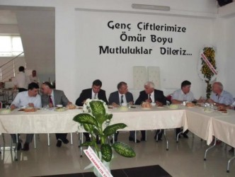 MÜFTÜ HÜSEYİN BAŞ İÇİN VEDA YEMEĞİ