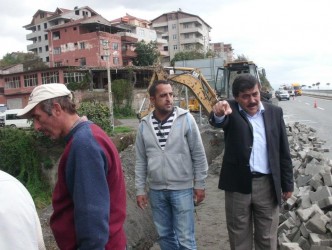 MUHTAR  KANALİZASYONU YAPTIRDI