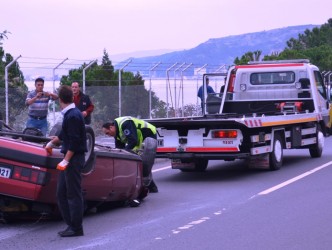 ALAPLI’DA KAZA 3 YARALI