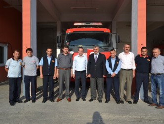AK PARTİ ALAPLI İLÇE TEŞKİLATI İTFAİYEYİ ZİYARET ETİ