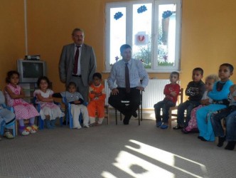 KAYMAKAM ANA OKULUNU ZİYARET ETTİ