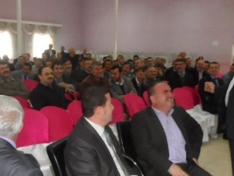 DİN GÖREVLİLERİNE SEMİNER VERİLDİ