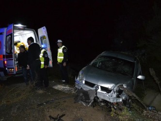 ALAPLI’DA KAZA 1 AĞIR 3 YARALI