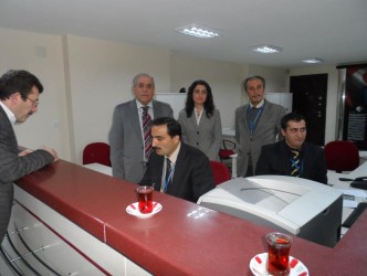SGK İL MÜDÜRÜ ALAPLI SGK MERKEZİNİ ZİYARET ETTİ