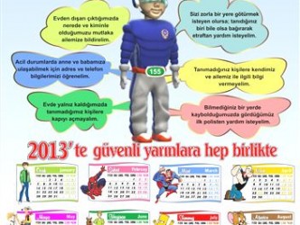 EMNİYETTEN ÖĞRENCİLERE TAKVİM