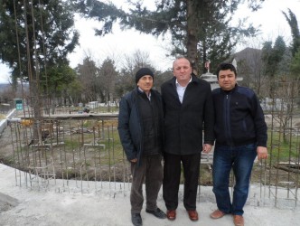 ÇATAK KÖYÜ ŞEHİTLİK İNŞAATI DEVAM EDİYOR