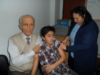 UMREYE GİDECEKLER AŞI OLDU