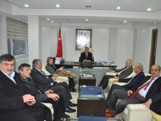 ERCAN CANDAN BELEDİYEYİ ZİYARET ETTİ