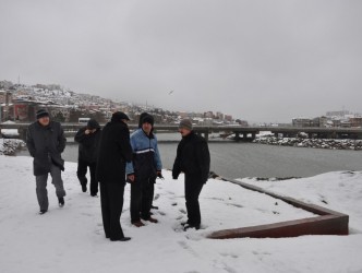 ALAPLI ÇAYI VE İNCİVEZ DERESİ AĞZINA MENDİREK YAPIMI