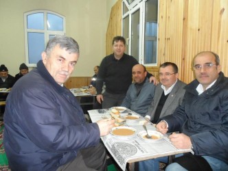 YEDİGELLİ KÖYÜ SABAH NAMAZINDA BULUŞTU