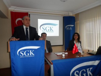 SGK ALAPLI’DA ESNAFLARI BİLGİLENDİRDİ