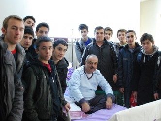 AHMET SAYDAM’I ZİYARET ETTİLER