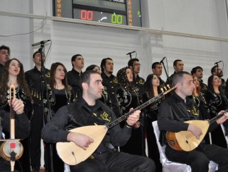TÜRK HALK MÜZİĞİ KONSERİ VERİLDİ