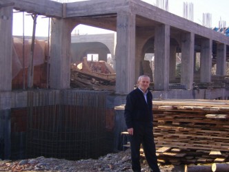A.DAĞ KÖYÜ CAMİ İNŞAATI İLERLİYOR