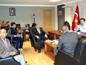 AKTİF SPOR KULÜBÜ HAMZA YERLİKAYA’YI ZİYARET ETTİ.