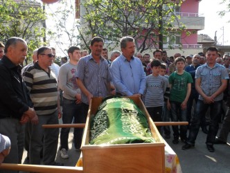 ÇATAK KÖYÜNDEN OSMAN ÖZDEMİR TOPRAĞA VERİLDİ