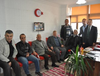 SONHABERİMİZ GAZETESİNİ ZİYARET ETTİLER