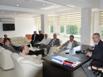 AK PARTİ EREĞLİ TEŞKİLATI’NDAN BAŞKANA ZİYARET