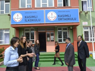İL MİLLİ EĞİTİM MÜDÜRÜ KASIMLI OKULUNU ZİYARET ETTİ