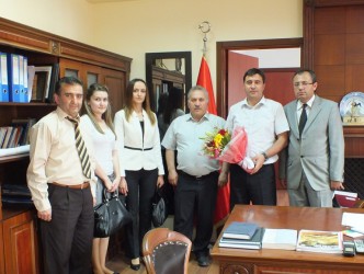 KASIMLI OKULUNDAN KAYMAKAMA ZİYARET