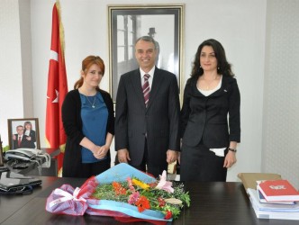 SGK MÜDİRESİ’NDEN ZİYARET