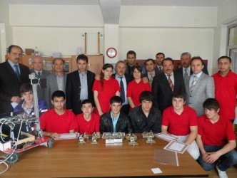 ROBOT KULÜBÜ ÖĞRENCİLERİNE TEŞEKKÜR