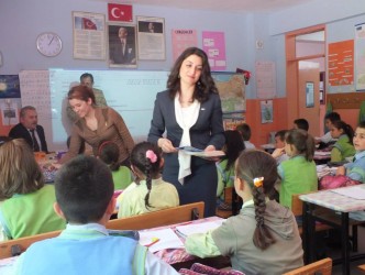 ALAPLI SGK MERKEZİ MÜDÜRÜNDEN KASIMLI’YA ZİYARET