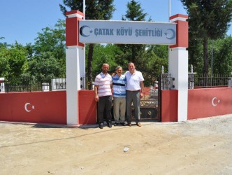 ÇATAK KÖYÜ ŞEHİTLİĞİ TAMAMLANDI