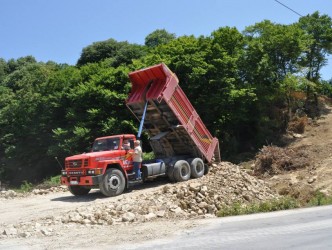 ÇAY KÖYÜ ALTERNATİF YOL YAPIYOR