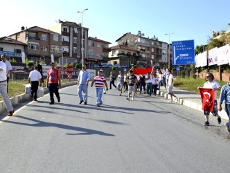 ALAPLI’DA TAKSİM GEZİ PARKINDAKİ OLAYLAR PROTESTO EDİLDİ