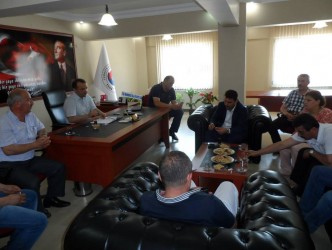 AK PARTİ EREĞLİ TEŞKİLATI ALAPLI TSO’YU ZİYARET ETTİ