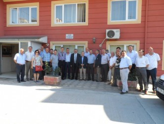 HAMDİ UÇAR ALAPLI’DA ODALARI ZİYARET ETTİ