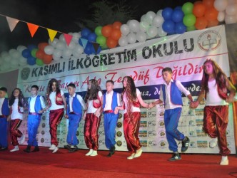 KASIMLI OKULUNDA MEZUNİYET ŞÖLENİ DÜZENLENDİ