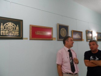 EMEKLİ ALBAY’DAN NAHT SERGİSİ