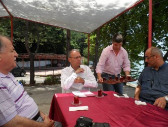 NEVZAT ÇİMENOĞLU PLAJ TESİSLERİNİ İNCELEDİ